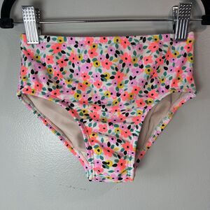 Art Class Floral High Rise Bikini‎ Bottom Size Xs(4/5)